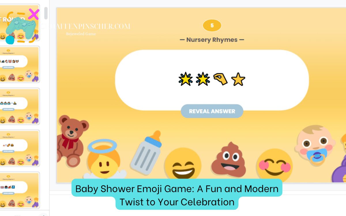 Baby Shower Emoji Game: A Fun and Modern Twist to Your Celebration